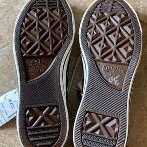 Converse with the tag. Never wore them